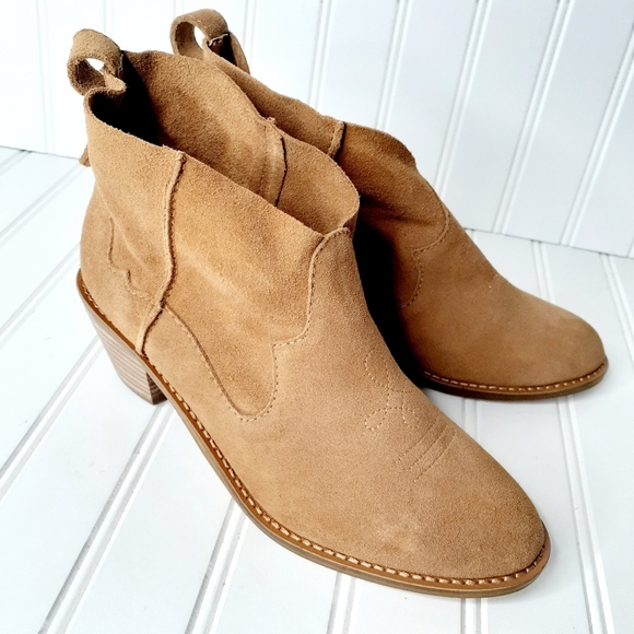 NEW Kelsi Dagger Brooklyn Camper Leather Bootie C570 - Picture 3 of 10